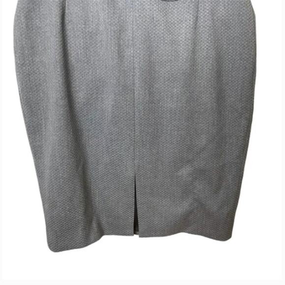 Ted Baker London Nadaed Peplum Dress Mid Grey Size 4 - Picture 5 of 13